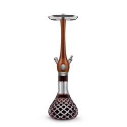 Ναργιλές Wookah Merbau Crystal Color Click Check Brown